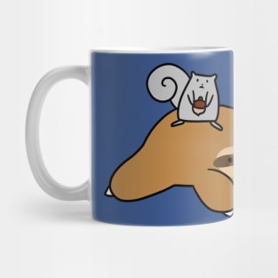 Sloth and Squirrel Mug